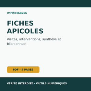 Fiches apicoles imprimables