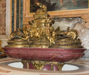 Fonts baptismaux de la basilique Saint-Pierre au Vatican