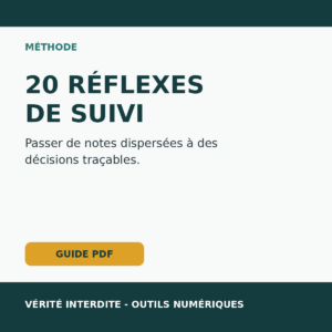 Guide des 20 réflexes de suivi du rucher
